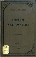 GRAMMAIRE ALLEMANDE - BAUER EMILE, SIGWALT Ch. - 1888 - Atlanti