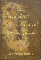 VOCABULAIRE MEDICAL ALLEMAND-FRANCAIS - HAHN Dr. L. - 1887 - Atlanten