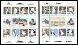 Argentina 1980 MiNr. 1465 - 1478  Antarctic Wildlife Birds Mammals Falkland, South Orkney Islands 2 M\sh MNH** 35,00 € - Faune Antarctique