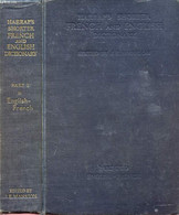 HARRAP'S SHORTER FRENCH AND ENGLISH DICTIONARY, PART 2, ENGLISH-FRENCH - MANSION J. E. & ALII - 1958 - Wörterbücher