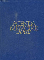 AGENDA MEMOIRE 2002 - COLLECTIF - 2001 - Terminkalender Leer