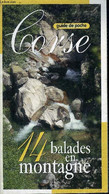 GUIDE DE POCHE - CORSE - 14 BALADES EN MONTAGNE. - COLLECTIF - 1997 - Corse