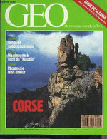 GEO N°111 MAI 1988 - GUIDE DE LA CORSE AVEC CARTE ET TOUR DE L'ILE DE BEAUTE. - COLLECTIF - 1988 - Corse