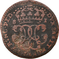 Monnaie, États Italiens, SARDINIA, Carlo Emanuele III, Soldo, 1749, Torino, TB - Italian Piedmont-Sardinia-Savoie