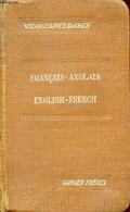 NOUVEAU VOCABULAIRE FRANCAIS-ANGLAIS, ANGLAIS-FRANCAIS - Mc LAUGHLIN J. - 0 - Dizionari, Thesaurus