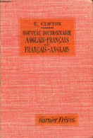 NOUVEAU DICTIONNAIRE ANGLAIS-FRANCAIS ET FRANCAIS-ANGLAIS - CLIFTON E., MC LAUGHLIN J. - 1926 - Diccionarios