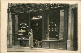 Paris 16ème * Carte Photo * Devanture Boulangerie Pâtisserie MORIN , Rue De Chaillot * Commerce Magasin Boulanger - District 16