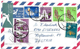 SA-R136 / SÜDAFRIKA - Dauermarken, Diverse Themen 1972 (7 Marken) - Storia Postale