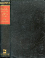ENGLISH, A COURSE FOR HUMAN BEINGS - PARTRIDGE Eric - 1949 - English Language/ Grammar