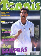 TENNIS MAGAZINE - N°221 - Aout 1994 + 1 POSTER / Coupe Davis Bientôt France-Suede / Wimbeldon : Les Stars Du Gazon / Inc - Livres