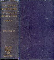 THE OXFORD COMPANION TO ENGLISH LITERATURE - HARVEY Paul - 1960 - Wörterbücher