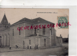 87- ORADOUR SUR VAYRES - L' EGLISE - Oradour Sur Vayres