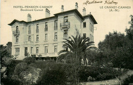 Le Cannet * Cannes * Hôtel Pension CARNOT * Boulevard Carnot - Le Cannet