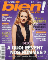 BIEN MA VIE ! N° 20 - JANVIER 2004 / Sommaire : En Janvier, Psycho, Bien Bouger, Beauté, Bien Manger, Santé, Sexualité, - Books