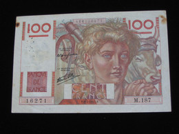 100 Cent Francs - JEUNE PAYSAN  9=1=1947    **** EN ACHAT IMMEDIAT **** - 100 F 1945-1954 ''Jeune Paysan''