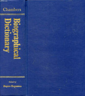 CHAMBERS BIOGRAPHICAL DICTIONARY - MAGNUSSON MAGNUS, GORING ROSEMARY - 1996 - Woordenboeken, Thesaurus