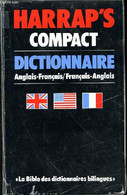 HARRAP'S COMPACT DICTIONNAIRE ANGLAIS-FRANCAIS:FRANCAIS-ANGLAIS - LA BIBLE DES DICTIONNAIRES BILINGUES - COLLECTIF - 199 - Dictionaries, Thesauri