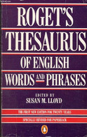 THE PENGUIN ROGET'S THESAURUS OF ENGLISH WORDS AND PHRASES - LLOYD SUSAN M. - 1986 - Diccionarios