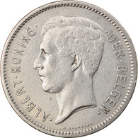 Monnaie, Belgique, 5 Francs, 5 Frank, 1930, TB+, Nickel, KM:98 - 5 Frank & 1 Belga