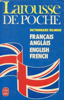 LAROUSSE DE POCHE, FRANCAIS-ANGLAIS, ENGLISH-FRENCH - MERGAULT JEAN - 1983 - Dictionaries, Thesauri