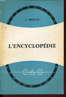 L'ENCYCLOPEDIE. - PROUST J. - 0 - Encyclopédies