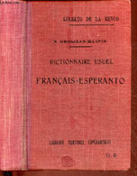 DICTIONNAIRE USUEL FRANCAIS-ESPERANTO - GROS-JEAN-MAUPIN E. - 1914 - Wörterbücher