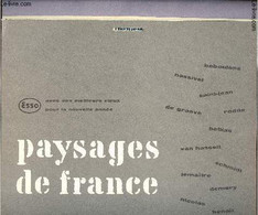 Calendrier Esso Service Du Libournais - Paysages De France - 1959 - Esso Service Du Libournais - 1959 - Agendas & Calendriers