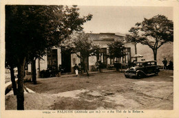 Falicon * Devanture Café Restaurant " Au Thé De La Reine " * Automobile Voiture Ancienne - Autres & Non Classés