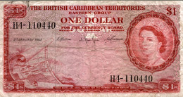 The British Caribbean Territories 1 DOLLAR 1962 - Caribes Orientales