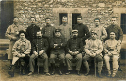 Grenoble * Carte Photo 1915 * Hôpital Temporaire Militaire , 54bis Rue Des Bains * Soldats Militaria Régiment Blessés - Grenoble