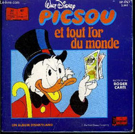 Pochette Livre-Disque 45t // Picsou Et Tout L'or Du Monde - Walt Disney - 1976 - 45 Rpm - Maxi-Singles