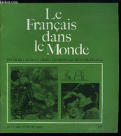 Le Français Dans Le Monde N° 54 - La Réforme De L'enseignement Français Par Adolphe Chagot, Introduction Linguistique Au - Atlas