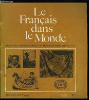 Le Français Dans Le Monde N° 50 - Une Ville Française : Besançon Par Pierre Contal, Après Que Avec Le Subjonctif Par Mar - Atlas