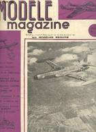 MODELE MAGAZINE - N°35 - OCTOBRE 1952 / Plan D'un Wakefield - Reportage Sur La Coupe Wakefield - Les Maquettes Volantes - Modellbau