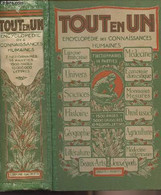 Tout En Un - Encyclopédie Es Connaissances Humaines - 7 Dictionnaires, 14 Parties : Langue Fr, Univers, Sciences, Histoi - Encyclopédies