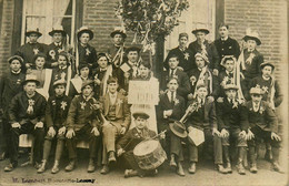 Lassay * Carte Photo * La Classe 1919 Les Conscrits * Photographe Marcel Lambert - Lassay Les Chateaux