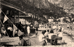 Beaulieu Sur Mer * Carte Photo * Les Bains * Café Buvette * Baigneurs Baigneuses - Beaulieu-sur-Mer