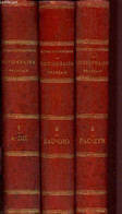 Dictionnaire Français Illustré Et Encyclopédie Universelle -Complet En 3 Volumes - Ouvrage Qui Peut Tenir Lieu De Tous L - Encyclopédies