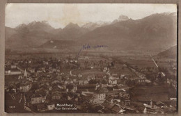 CPA SUISSE - MONTHEY - Vue Générale - TB PLAN D'ensemble Du Village Et Jolie Vue Du Centre - Détails Maisons - Monthey