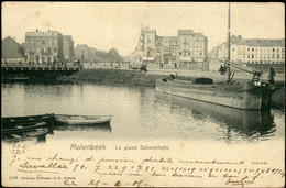 Molenbeek : La Place Sainctelette - St-Jans-Molenbeek - Molenbeek-St-Jean