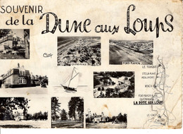 Delcampe - 80 Somme Quend La Dune Aux Loups 1961 Leroux Noeux Les Mines Multi Vue Plage Fort Mahon Carte - Quend