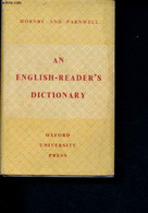 An English-reader's Dictionary - Hornby A. S., Parnwell E. C. - 1963 - Dizionari, Thesaurus