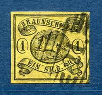 ⭐ Brunswick - YT N° 7 - Oblitéré - 1853 / 1865 ⭐ - Braunschweig