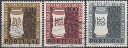 PORTUGAL 1964 Nº 935/937 USADO - Oblitérés