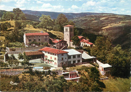 / CPSM FRANCE 42 "Saint Jean Soleymieux, Vue Aérienne" - Saint Jean Soleymieux