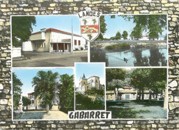 / CPSM FRANCE 40 "Gabarret" - Gabarret