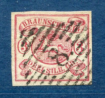 ⭐ Brunswick - YT N° 10 - Oblitéré - 1853 / 1865 ⭐ - Braunschweig