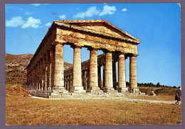 °°° Cartolina - Segesta Il Tempio Viaggiata (l) °°° - Trapani