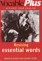 VOCABLE PLUS, ACTIVATE YOUR ENGLISH, N° 326, OCT. 1998 (Contents: Emergency Grammar. Essential Phrasal Verbs. Often Conf - English Language/ Grammar