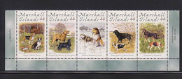 Marshall Island 2009 Dog Chien MNH 5V - Marshall Islands